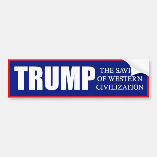 Donald Trump 2016 Bumpersticker (Voorkant)
