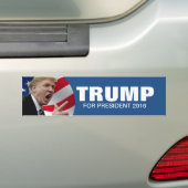 Donald Trump 2016 Bumpersticker (Op auto)