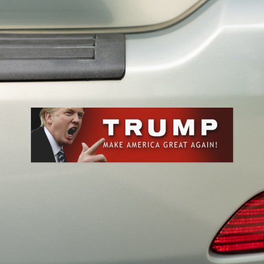 Donald Trump 2016 Bumpersticker (Op auto)