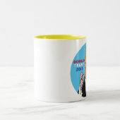 Donald Trump 2016 Cartoon Koffie Mok (Center)