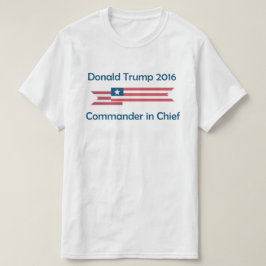 Donald Trump 2016 Commandant hoofd T-shirt