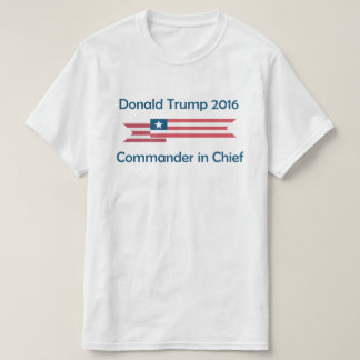 Donald Trump 2016 Commandant hoofd T-shirt