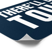 Donald Trump 2016 - Er komt een hel toupee Poster (Hoek)