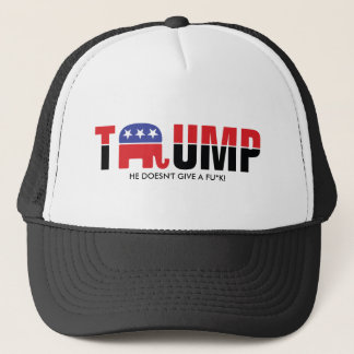 Donald Trump 2016 - Hij geeft geen fu*k Trucker Pet
