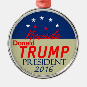 Donald TRUMP 2016 Metalen Ornament