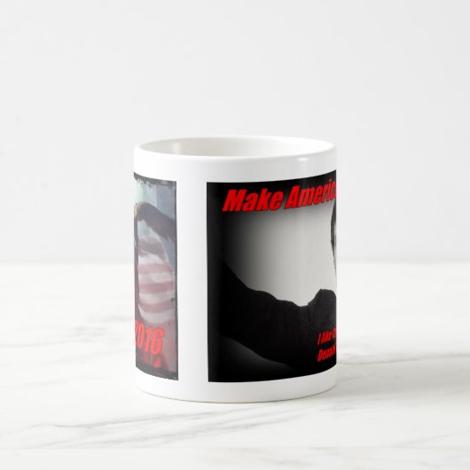 Donald Trump 2016 mok (Center)