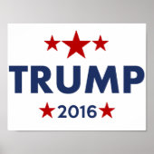 Donald Trump 2016 Poster (Voorkant)
