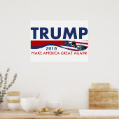 Donald Trump 2016 Poster (Keuken)