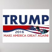 Donald Trump 2016 Poster (Voorkant)
