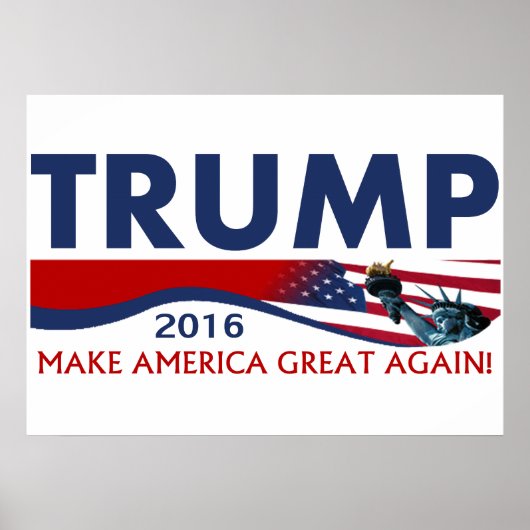 Donald Trump 2016 Poster (Voorkant)