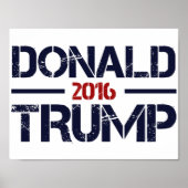 Donald Trump 2016 Poster (Voorkant)