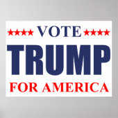 Donald Trump 2016 Poster (Voorkant)