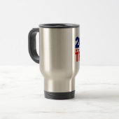 Donald Trump 2016 President Retro Reisbeker (Voorkant links)