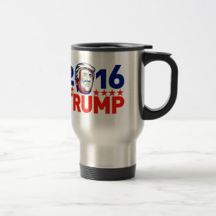 Donald Trump 2016 President Retro Reisbeker