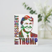 Donald Trump 2016 Presidentiële kandidaat Briefkaart (Staand voorkant)