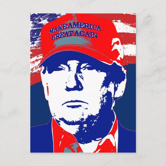 Donald Trump 2016 Presidentiële kandidaat Briefkaart (Voorkant)