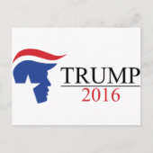 Donald Trump 2016 Presidentiële logo's Briefkaart (Voorkant)