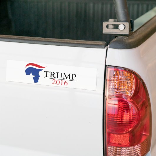 Donald Trump 2016 Presidentiële logo's Bumpersticker (Op Truck)