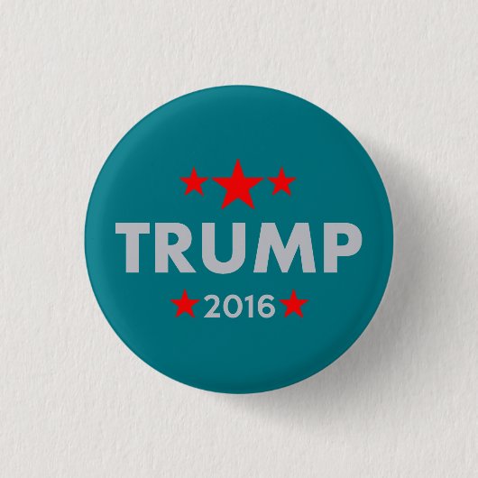 Donald Trump 2016 Ronde Button 3,2 Cm (Voorkant)