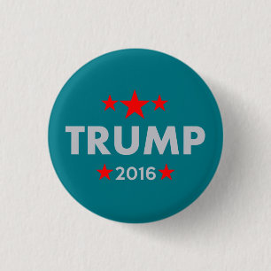 Donald Trump 2016 Ronde Button 3,2 Cm