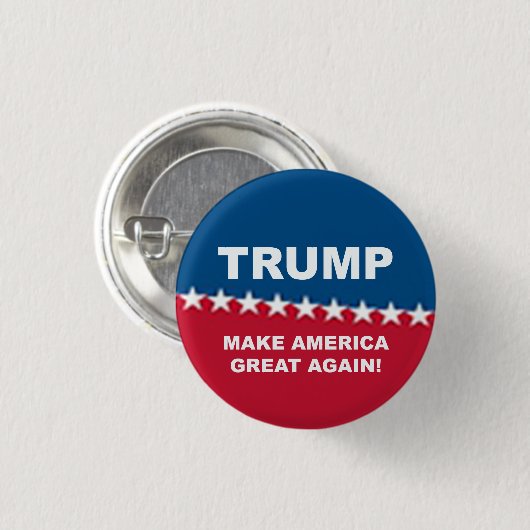 Donald Trump 2016 Ronde Button 3,2 Cm (Voorkant /achterkant)