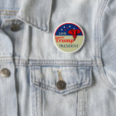 Donald TRUMP 2016 Ronde Button 5,7 Cm (In situ)