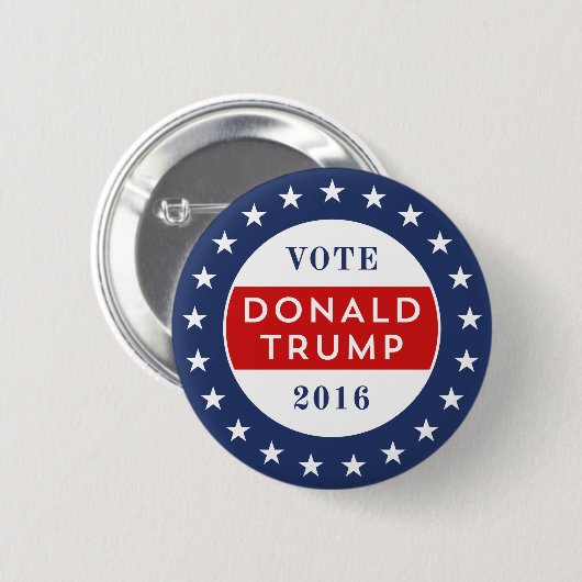 Donald Trump 2016 Ronde Button 5,7 Cm (Voorkant /achterkant)