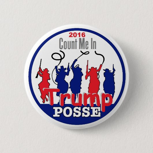 Donald TRUMP 2016 Ronde Button 5,7 Cm (Voorkant)
