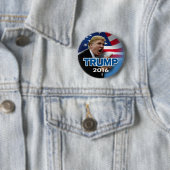 Donald Trump 2016 Ronde Button 5,7 Cm (In situ)