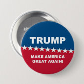 Donald Trump 2016 Ronde Button 7,6 Cm (Voorkant /achterkant)