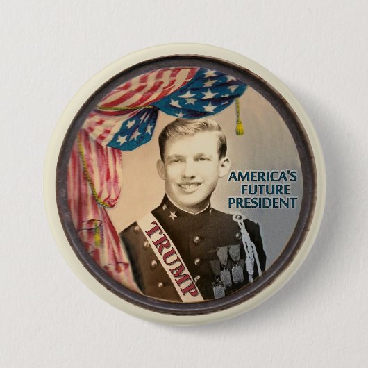 Donald Trump 2016 Ronde Button 7,6 Cm (Voorkant)