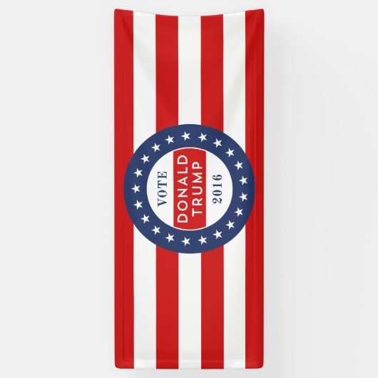 Donald Trump 2016 Spandoek (Verticaal)