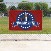 Donald Trump 2016 Spandoek (Insitu)