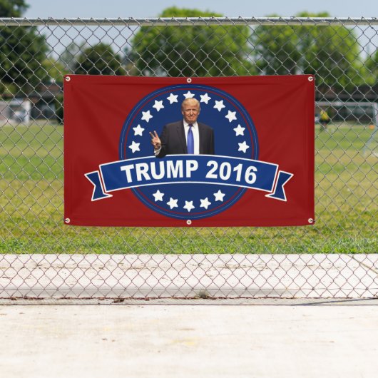 Donald Trump 2016 Spandoek (Insitu)