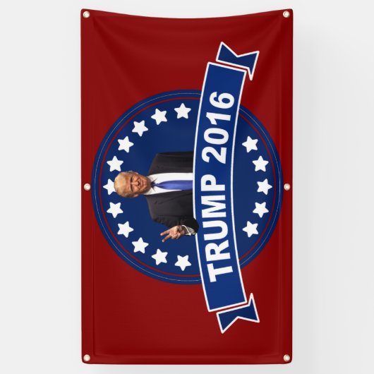 Donald Trump 2016 Spandoek (Verticaal)