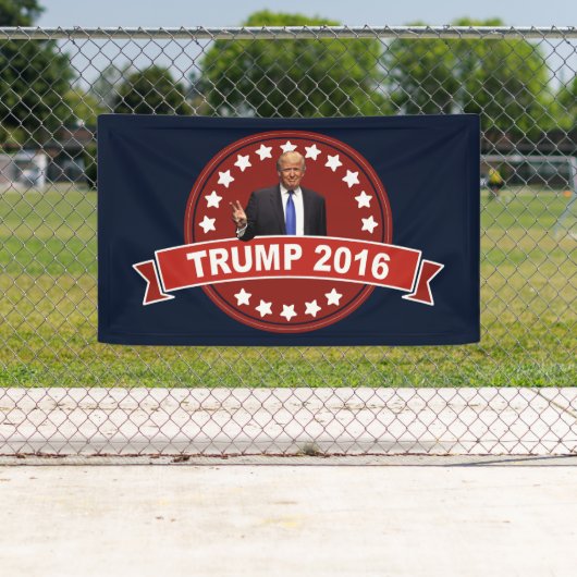 Donald Trump 2016 Spandoek (Insitu)