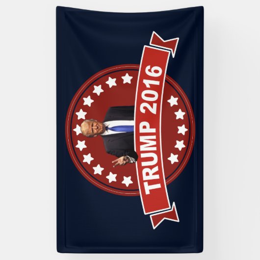Donald Trump 2016 Spandoek (Verticaal)
