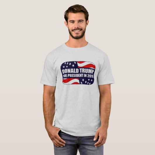 Donald Trump 2016 T-shirt (Voorkant volledig)