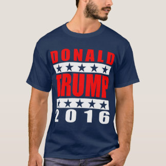 donald trump 2016 voor blauw t-shirt van de presid