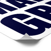 Donald Trump 2016 voor Poster van Presidenten (Hoek)