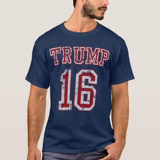 Donald Trump 2016 voor President T-shirt (Voorkant)