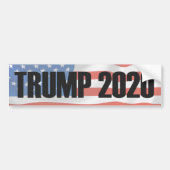 Donald Trump 2020 Bumpersticker (Voorkant)