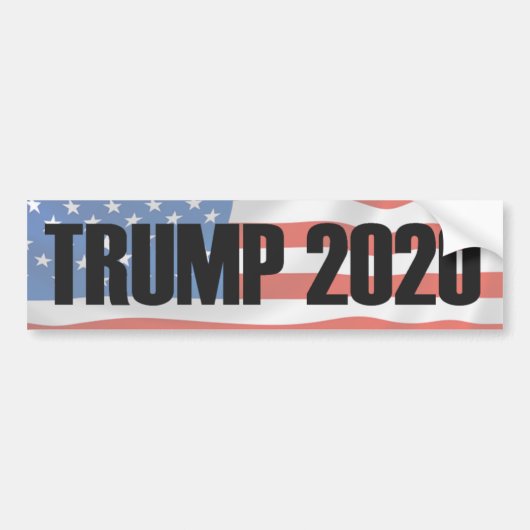 Donald Trump 2020 Bumpersticker (Voorkant)