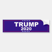 Donald Trump 2020 Bumpersticker (Voorkant)