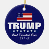 DONALD TRUMP 2020 CHRISTMAS ORNAMENT (Voorkant)