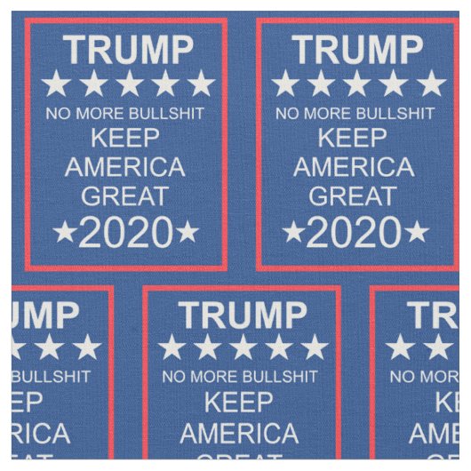 DONALD TRUMP 2020 HOUDT AMERIKA GROOT STOF (Close Up)