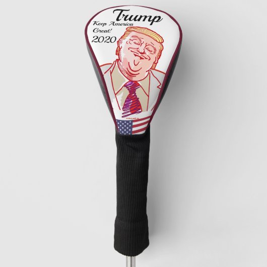Donald Trump - 2020 - Keep America Great! Golfheadcover (Voorkant)
