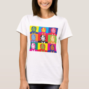 Donald trump 2020 president pop art cartoon grappi t-shirt