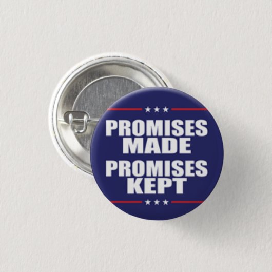 Donald Trump 2020 Presidentiële Button (Voorkant /achterkant)