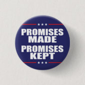 Donald Trump 2020 Presidentiële Button (Voorkant)